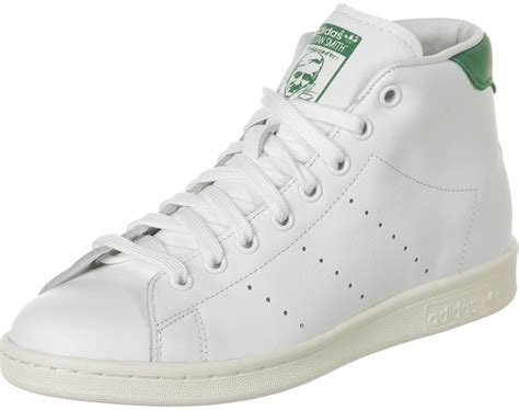 adidas stan smith mid hoge sneakers wit dames heren 1608|adidas Stan Smith Shoes .